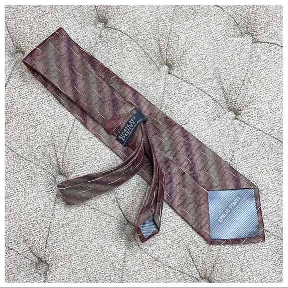 😎Very Handsome Vintage Emilio Ponti Mens Tie😎 - Picture 4 of 12